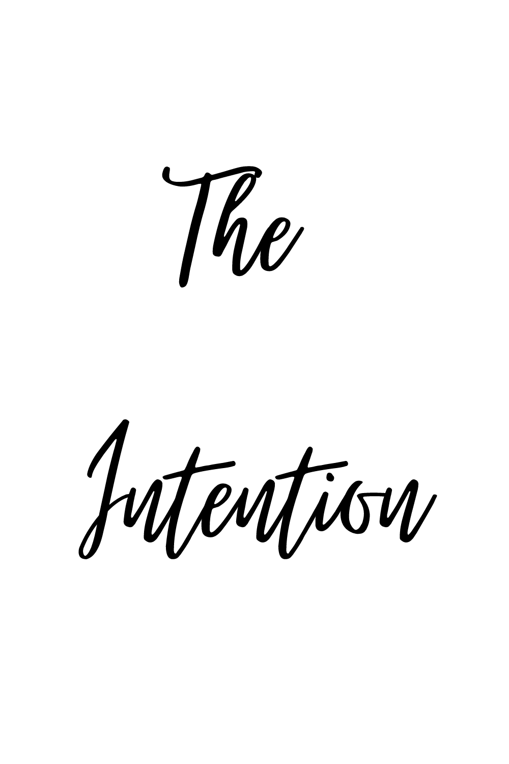 The-Intention